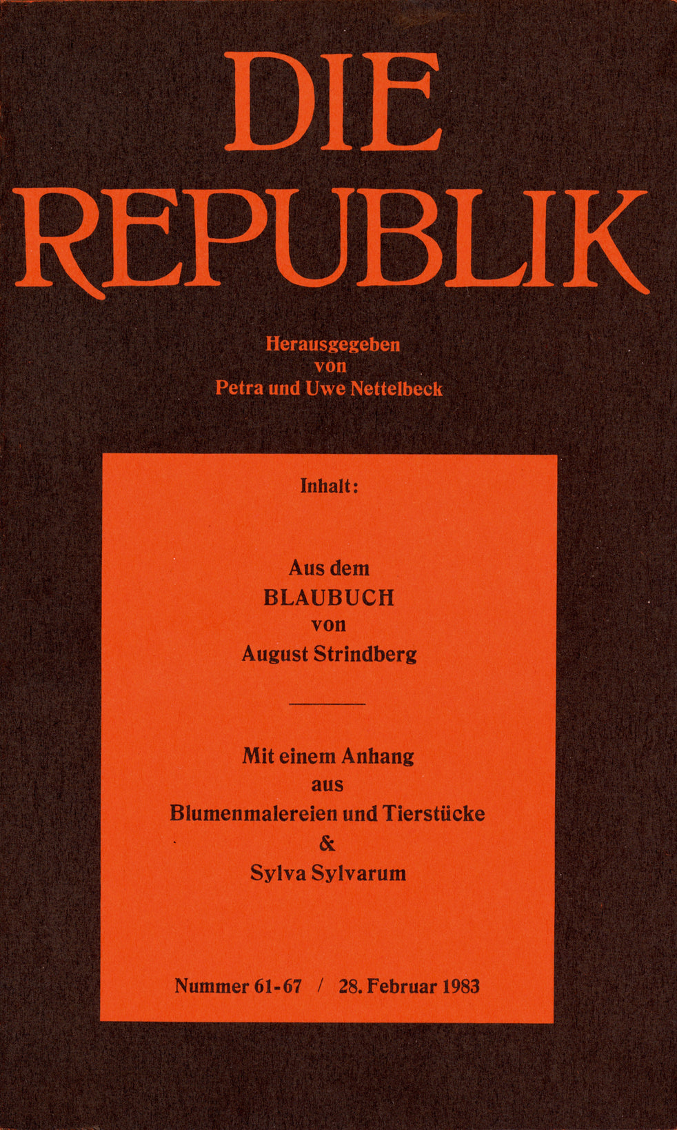 Cover Die Republik Nr. 61–67